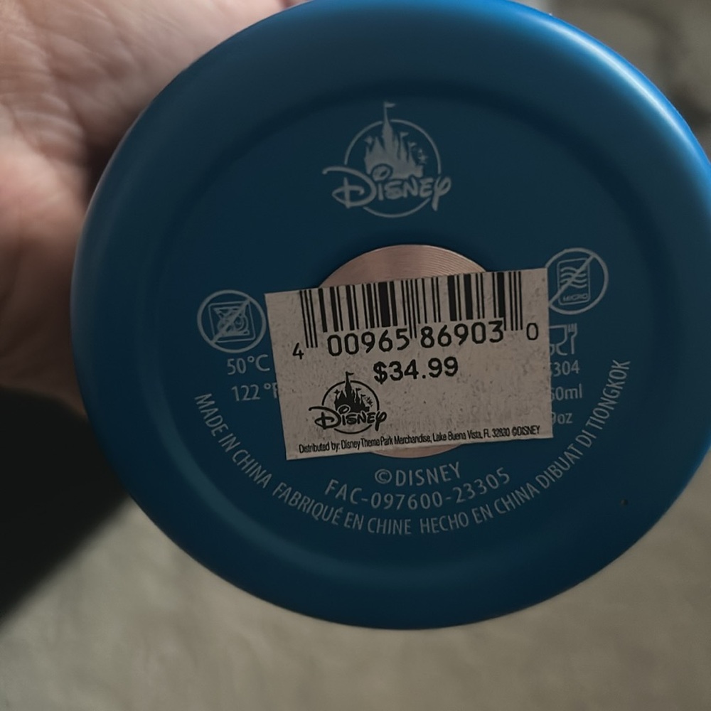 Disney Blue Bottle Cap - Picture 5 of 5